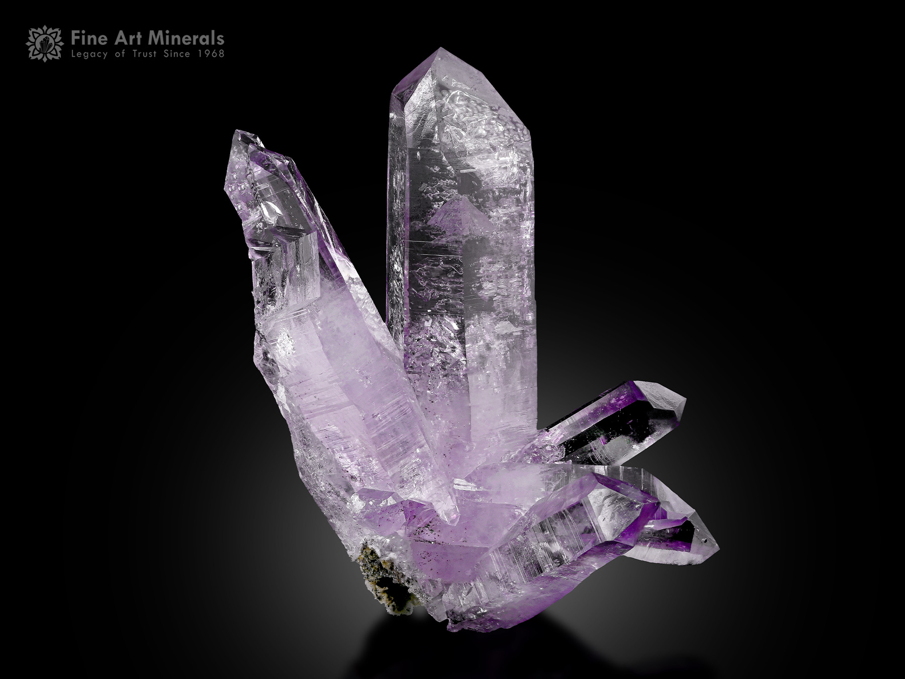 Quartz var. Amethyst from Mexico - Q-AMT-23 - Fine Art Minerals