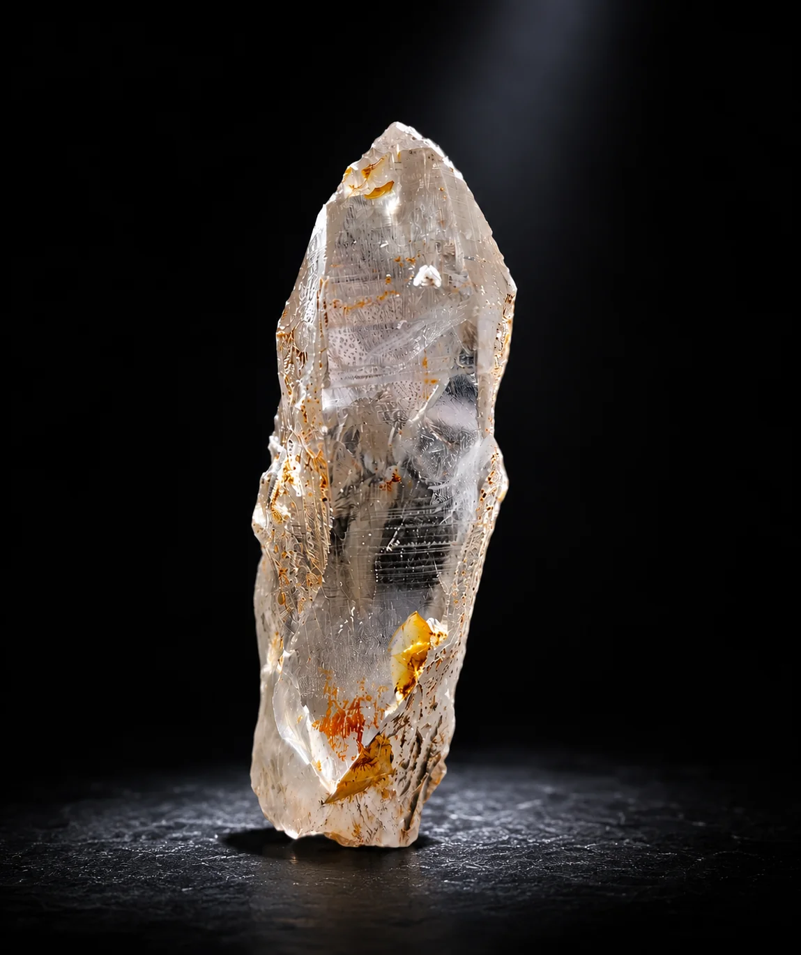Petroleum Quartz Crystal Specimen