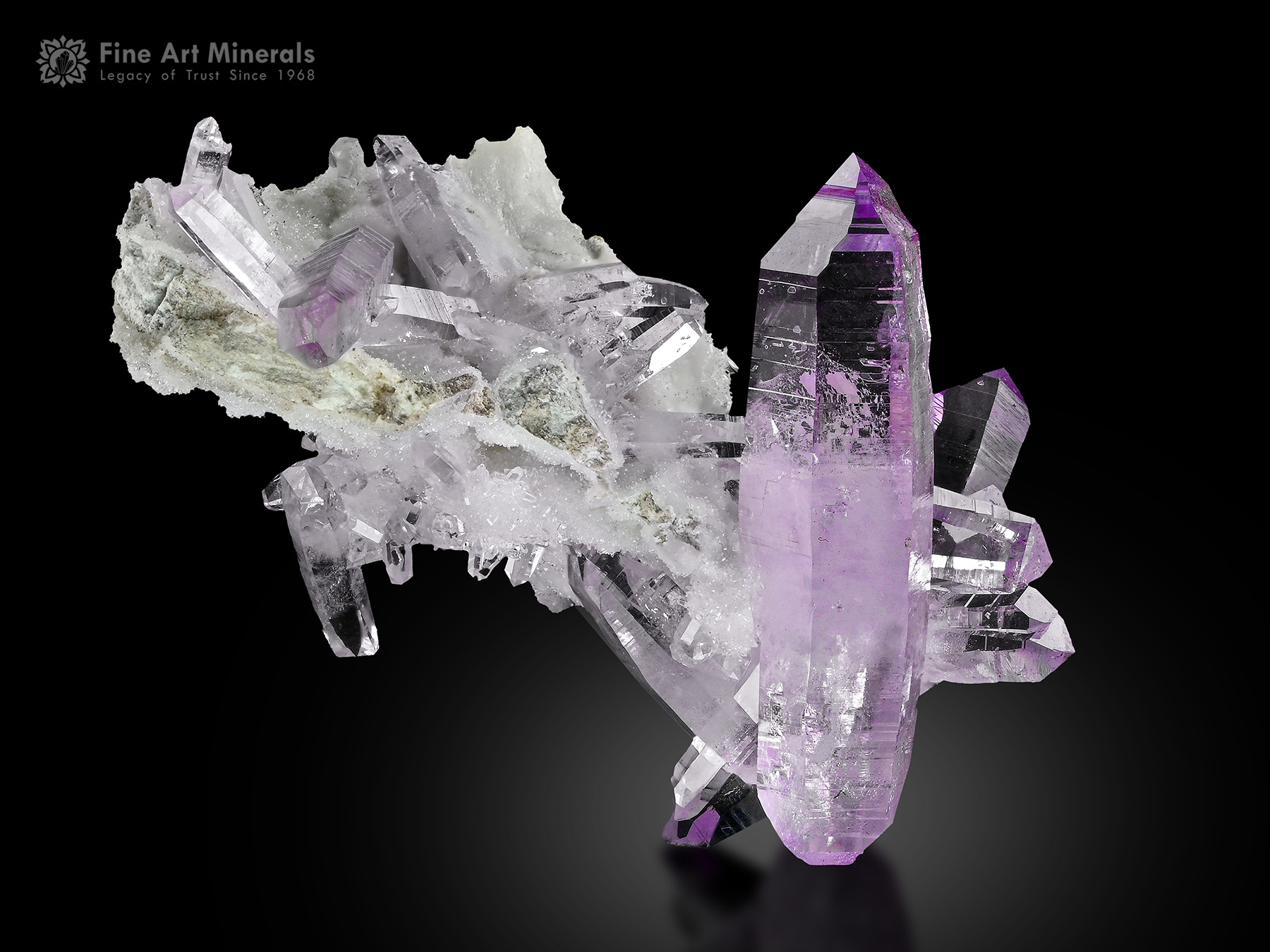 Quartz var. Amethyst from Mexico - AMT-25 - Fine Art Minerals