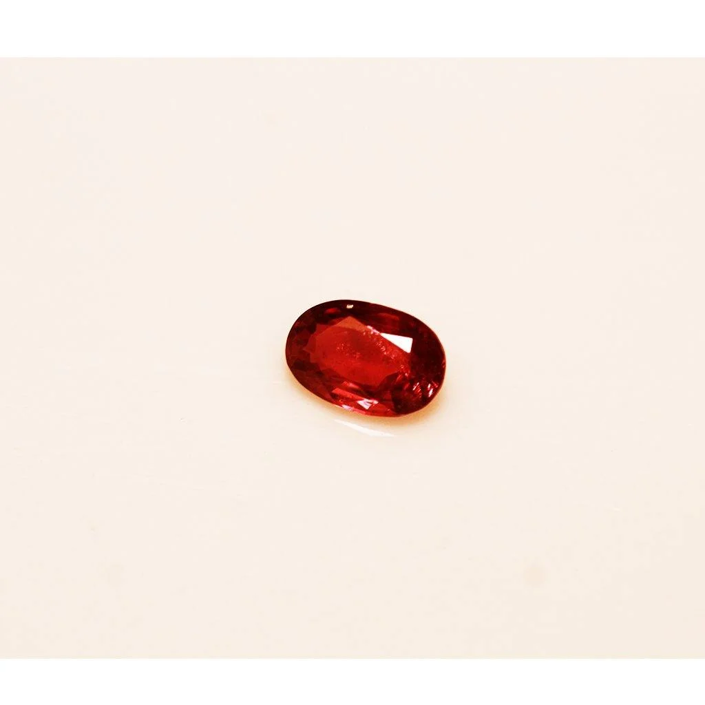 0.80ct Oval Natural Ruby Loose Gemstone for Sale