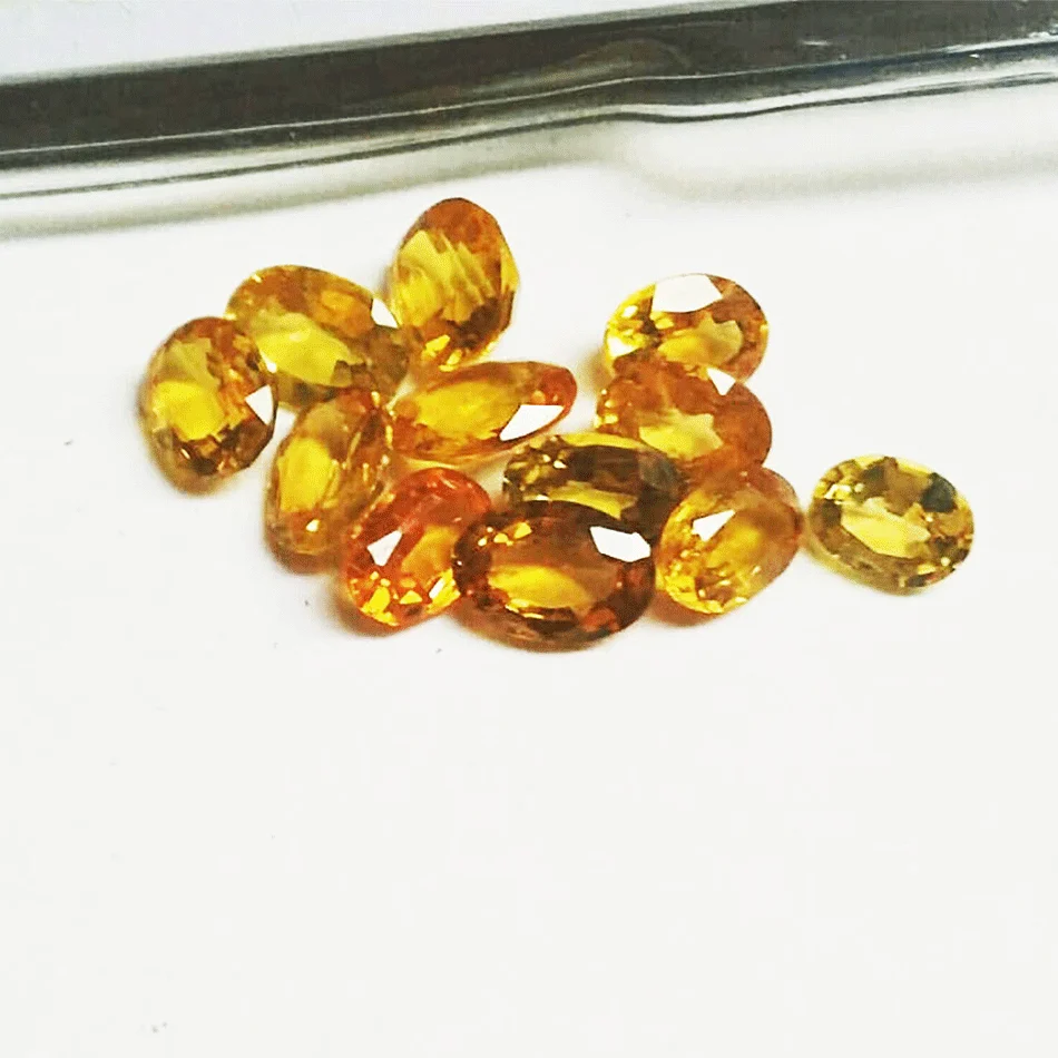 8 ct Yellow Sapphire - Faceted Gems - Loose Gemstones
