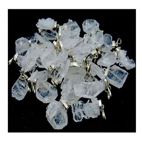 Fadden Quartz Crystal Pendants: Sterling Silver Deals for 1 to 10 Pieces