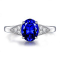 Simulation Tourmaline Gemstone Ring