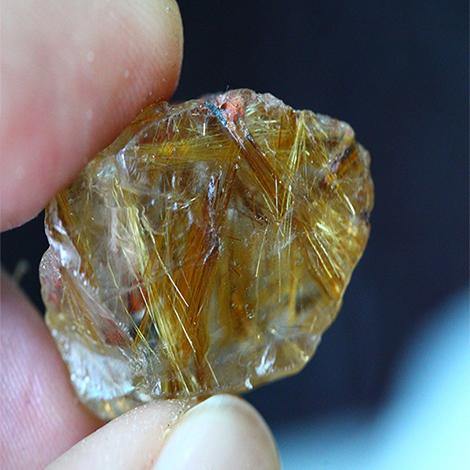 Rough Golden Rutilated Quartz Crystals Wholesale | Rutile Quartz Crystals